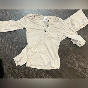 Lou Lou & Company Cream Pajama Set